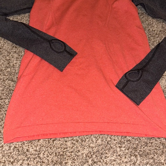 Lululemon Swiftly Tech Long Sleeved Tee
Love Red Deep Coal Raglan Size 8 - Picture 5 of 16